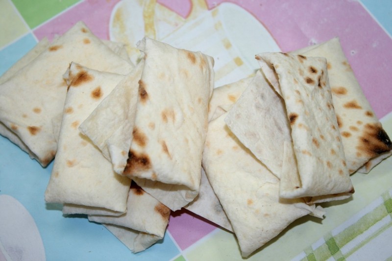 Лаваш, жареный с сыром Лаваш, жареный с сыром