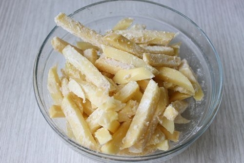 Домашний картофель фри 1 Домашний картофель фри 1