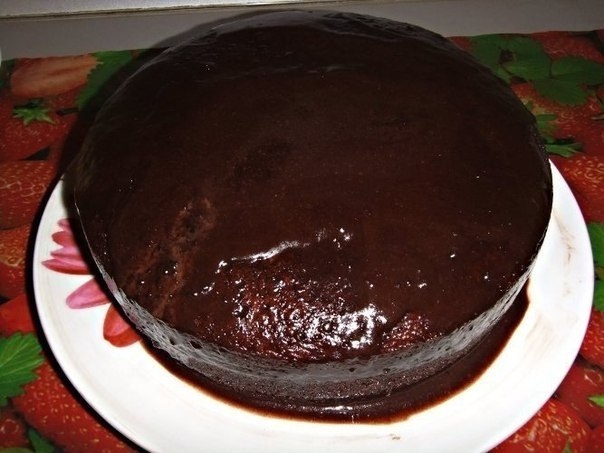 Шоколадное кухэ в мультиварке Шоколадное кухэ в мультиварке