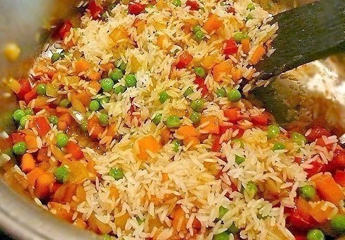 Arroz con pollo - вкуснейший рис с курицей Arroz con pollo - вкуснейший рис с курицей