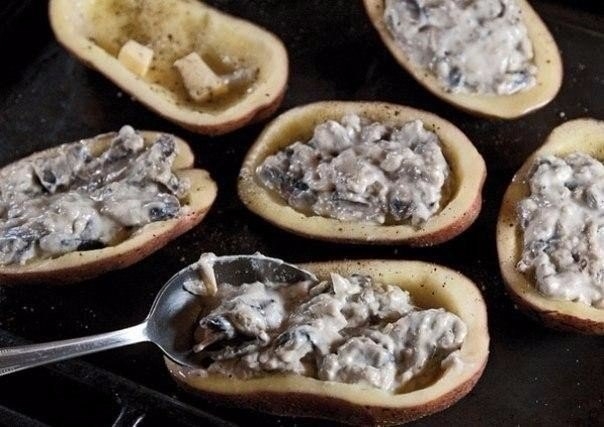 Жульен в картофеле Жульен в картофеле