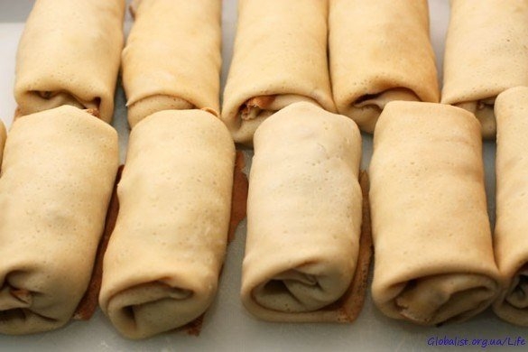 Традиционные блинчики с мясом Традиционные блинчики с мясом