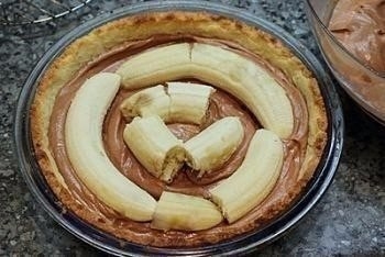 Вкуснейший торт с бананами и шоколадным муссом Вкуснейший торт с бананами и шоколадным муссом