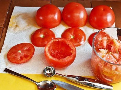 Помидоры фаршированные курицей Помидоры фаршированные курицей