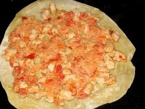 Кесадия с курицей Кесадия с курицей