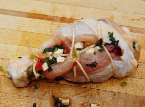 Фаршированные куриные голени. Фаршированные куриные голени.