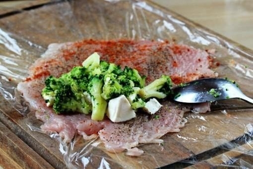Рулетики из курицы с брокколи Рулетики из курицы с брокколи