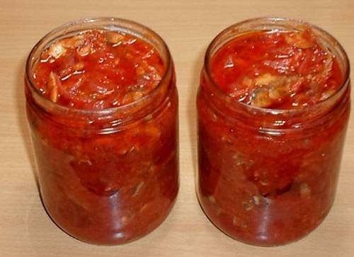 Салат - консерва из овощей с мойвой на зиму. Салат - консерва из овощей с мойвой на зиму.