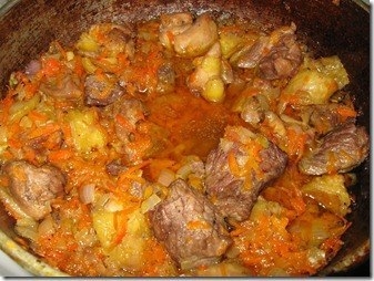 Мясной пирог в лаваше Мясной пирог в лаваше