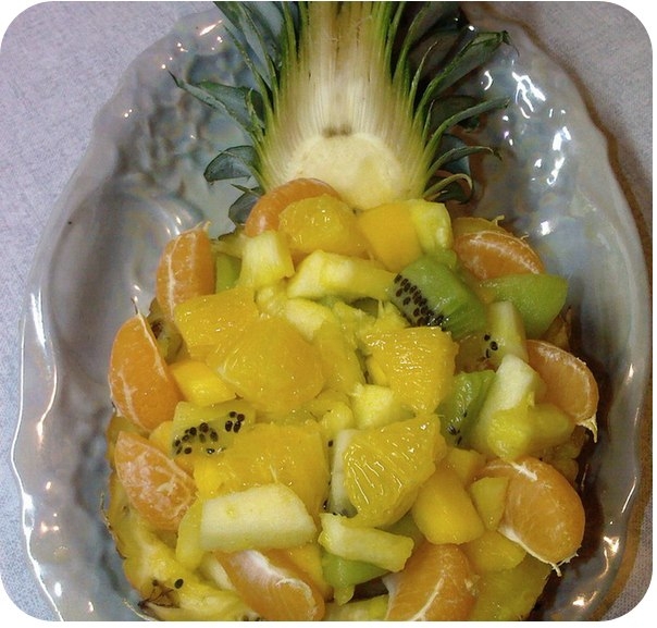 Фруктовый салат ананас