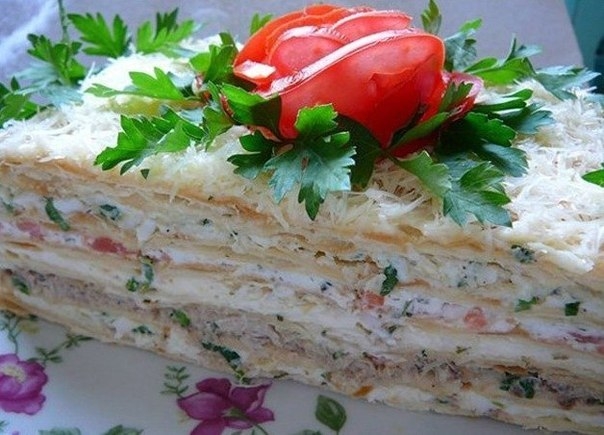 Торт Закусочный Hаполеон