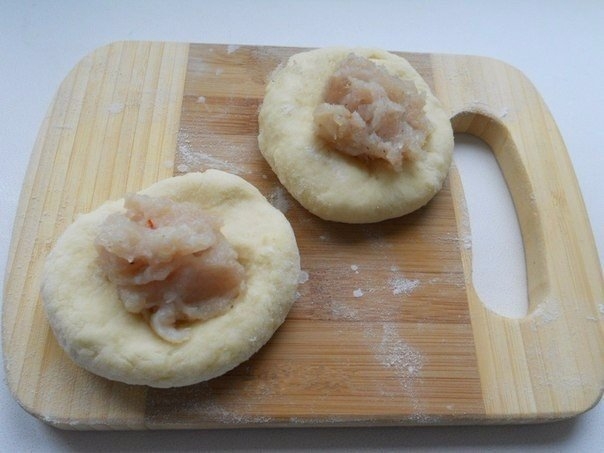 Картофельные галушки с мясом Картофельные галушки с мясом