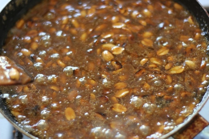 Карамельное печенье с арахисом Карамельное печенье с арахисом