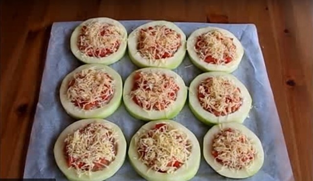 Кабачки с овощами и мясом Кабачки с овощами и мясом