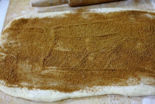 Коричные булочки с глазурью Коричные булочки с глазурью
