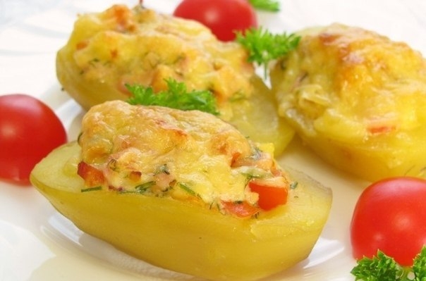 Фаршированный картофель Фаршированный картофель