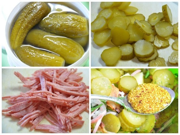 Немецкий картофельный салат Немецкий картофельный салат