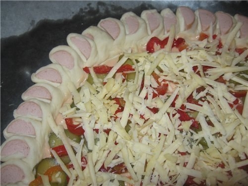 Пицца с вкусным краешком Пицца с вкусным краешком
