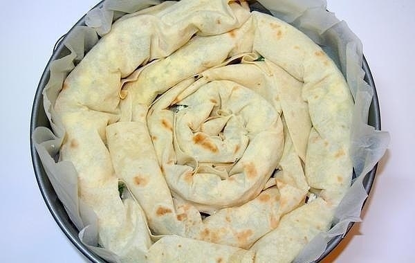 Пирог Лаваш в заливке. Пирог Лаваш в заливке.