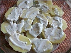 Картофельная запеканка с курицей и сыром (по-французски) Картофельная запеканка с курицей и сыром (по-французски)