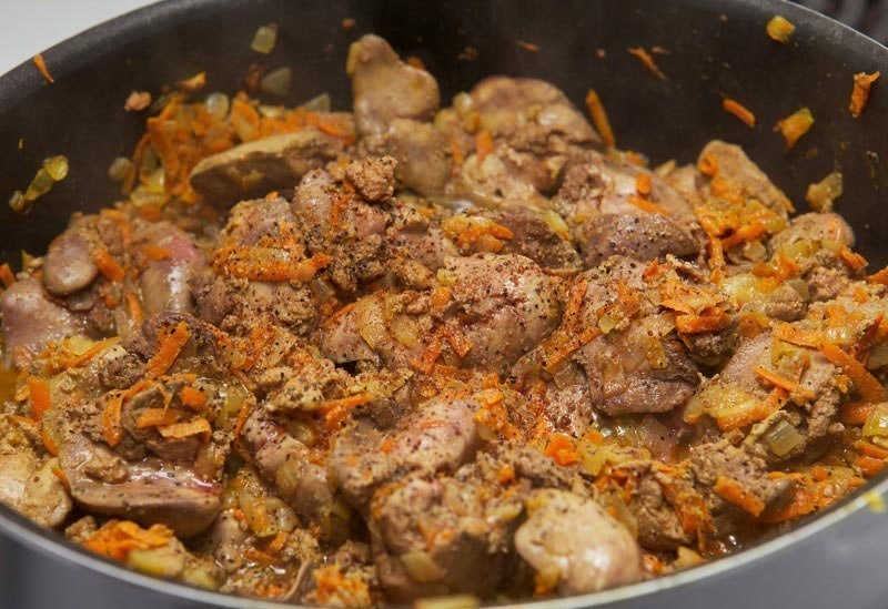 Паштет из куриной печени. Паштет из куриной печени.