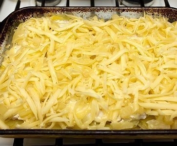 Запеканка из картофеля с курицей Запеканка из картофеля с курицей