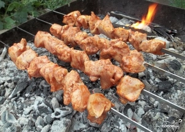 Шашлык из курицы по-грузински Шашлык из курицы по-грузински