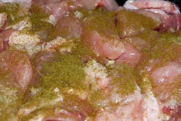 Курица, запеченная с гречкой Курица, запеченная с гречкой