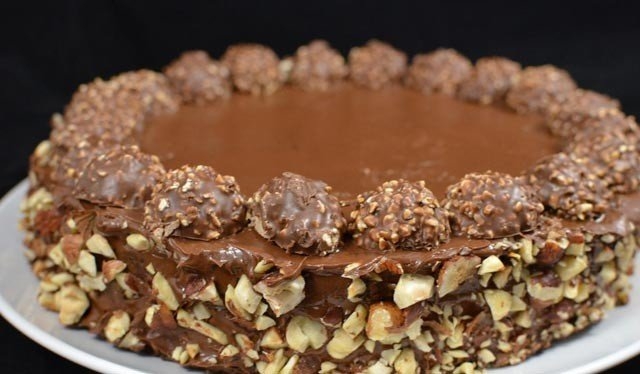 Торт Ferrero rocher Торт Ferrero rocher