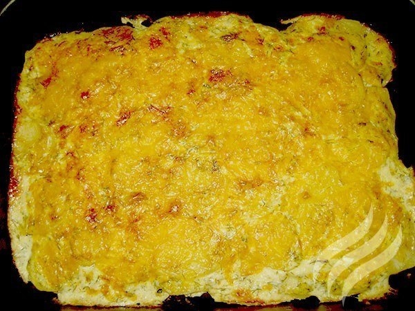 Картофельная запеканка с курицей Картофельная запеканка с курицей