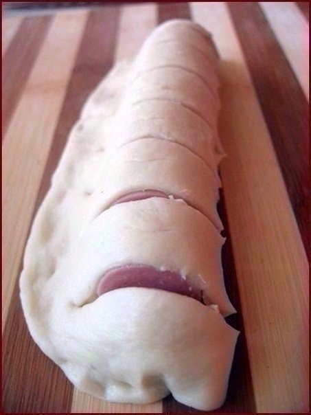 Булочки Гусенички Булочки Гусенички