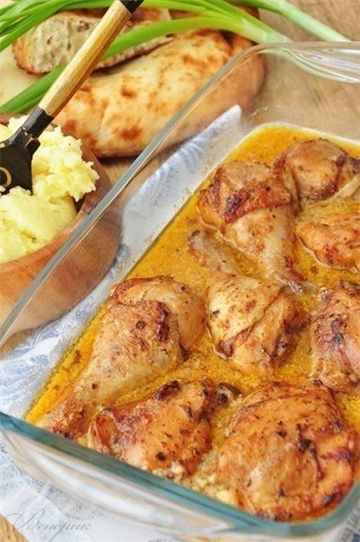 Острая курица в сливочном соусе Острая курица в сливочном соусе