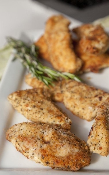 Куриные отбивные в панировке Куриные отбивные в панировке