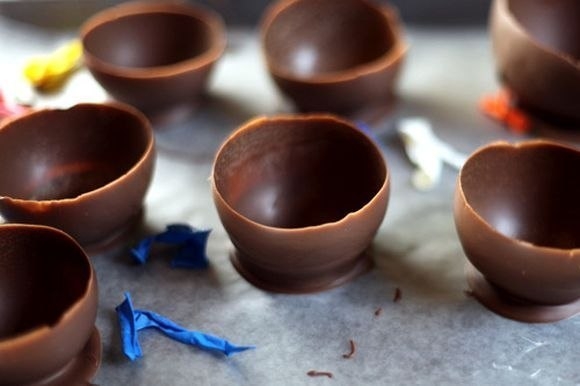 Шоколадные вазочки. Шоколадные вазочки.