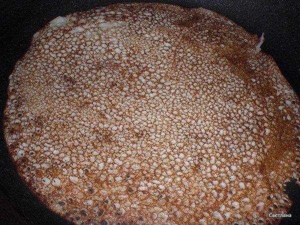 Нежнейшие блины на кефире с кипятком Нежнейшие блины на кефире с кипятком