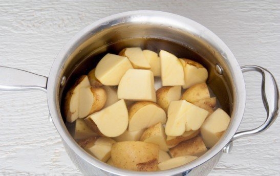 Запеченный картофель с беконом