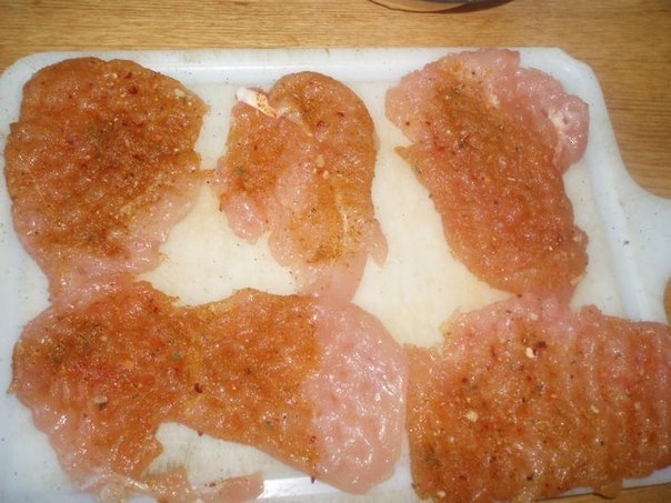 Куриная отбивная в картофельной панировке Куриная отбивная в картофельной панировке