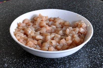 Слоеная Самса с Курицей Слоеная Самса с Курицей