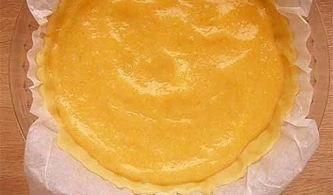 Песочный лимонный пирог.