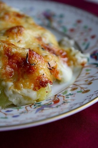 Картофельная запеканка с сыром Картофельная запеканка с сыром