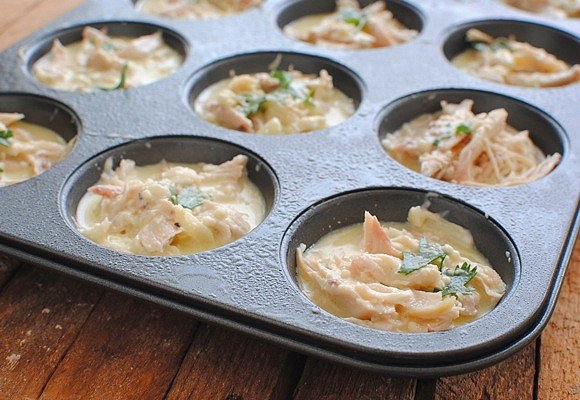 Куриный мафин с сыром Куриный мафин с сыром