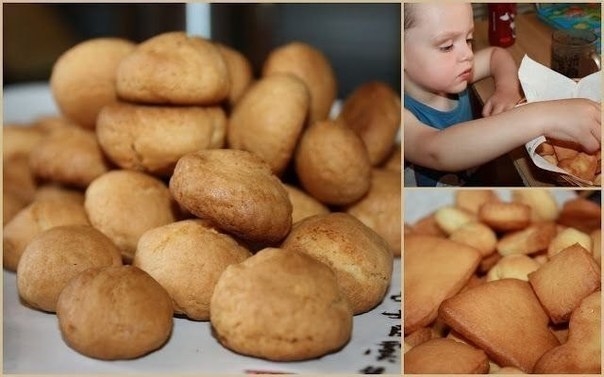 Бисквитное печенье для малышей