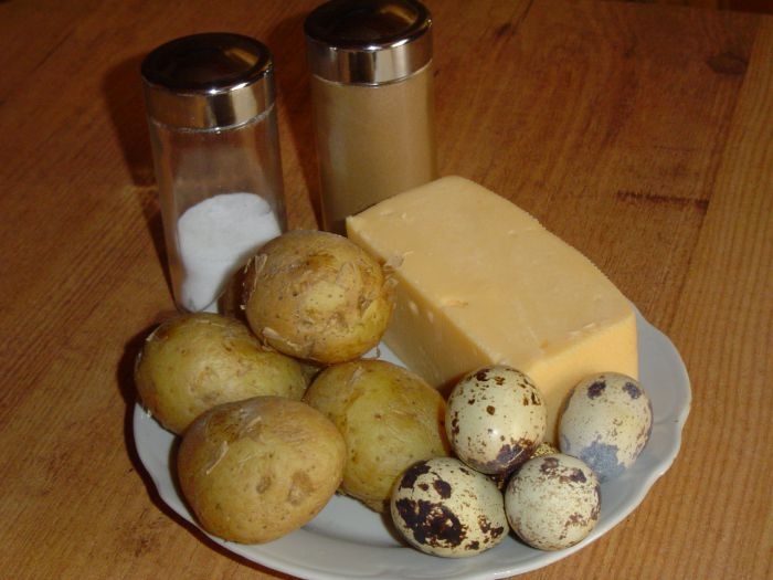 Запеченный картофель Сюрприз. Запеченный картофель Сюрприз.