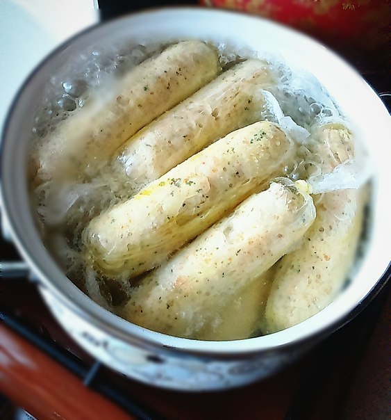 Сосиски из куриного филе Сосиски из куриного филе
