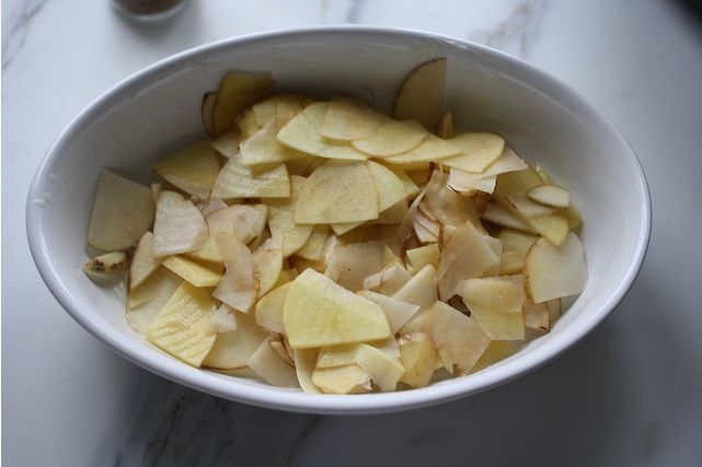 Картофельная запеканка с сыром Картофельная запеканка с сыром