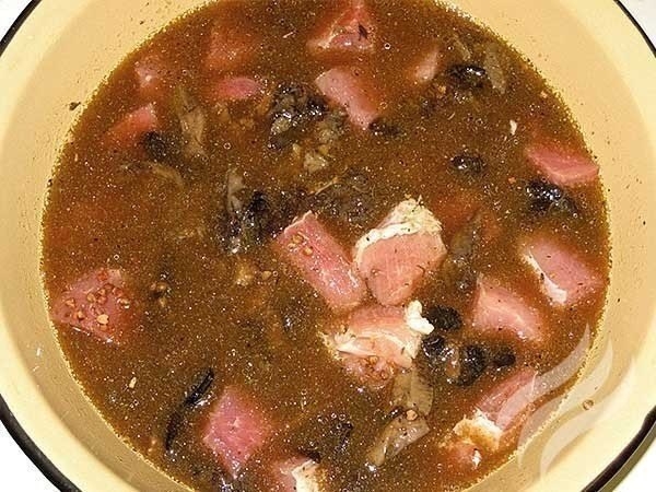 Гречка с мясом и грибами. Гречка с мясом и грибами.
