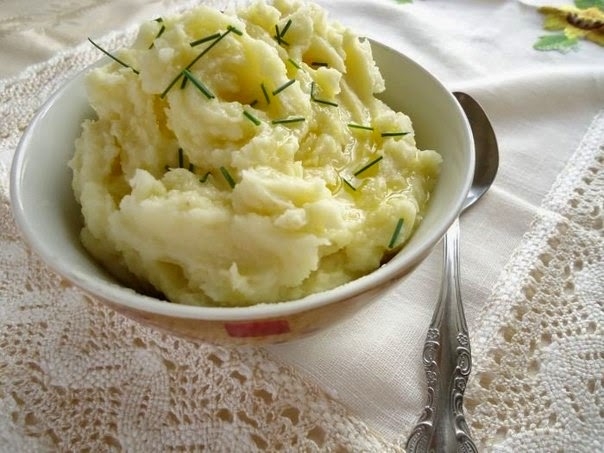 Ароматное картофельное пюре с сыром