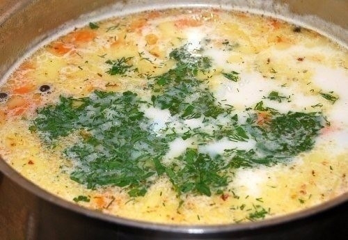 Нежнейший сырный суп с курицей Нежнейший сырный суп с курицей