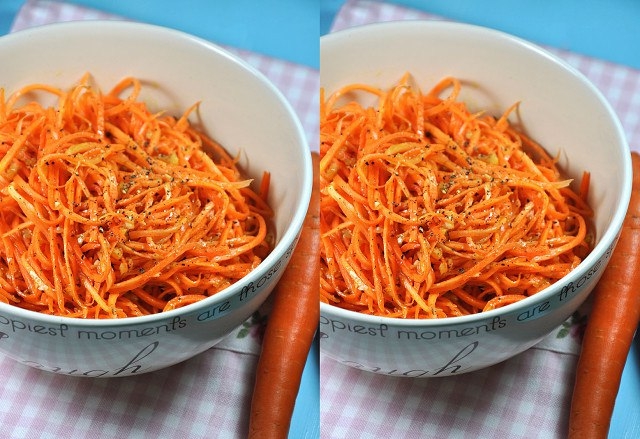 Морковь по корейски.