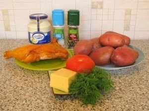 Фаршированный картофель Фаршированный картофель